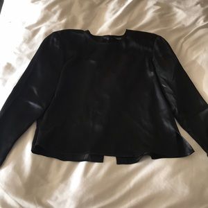 3 piece black silk set VINTAGE